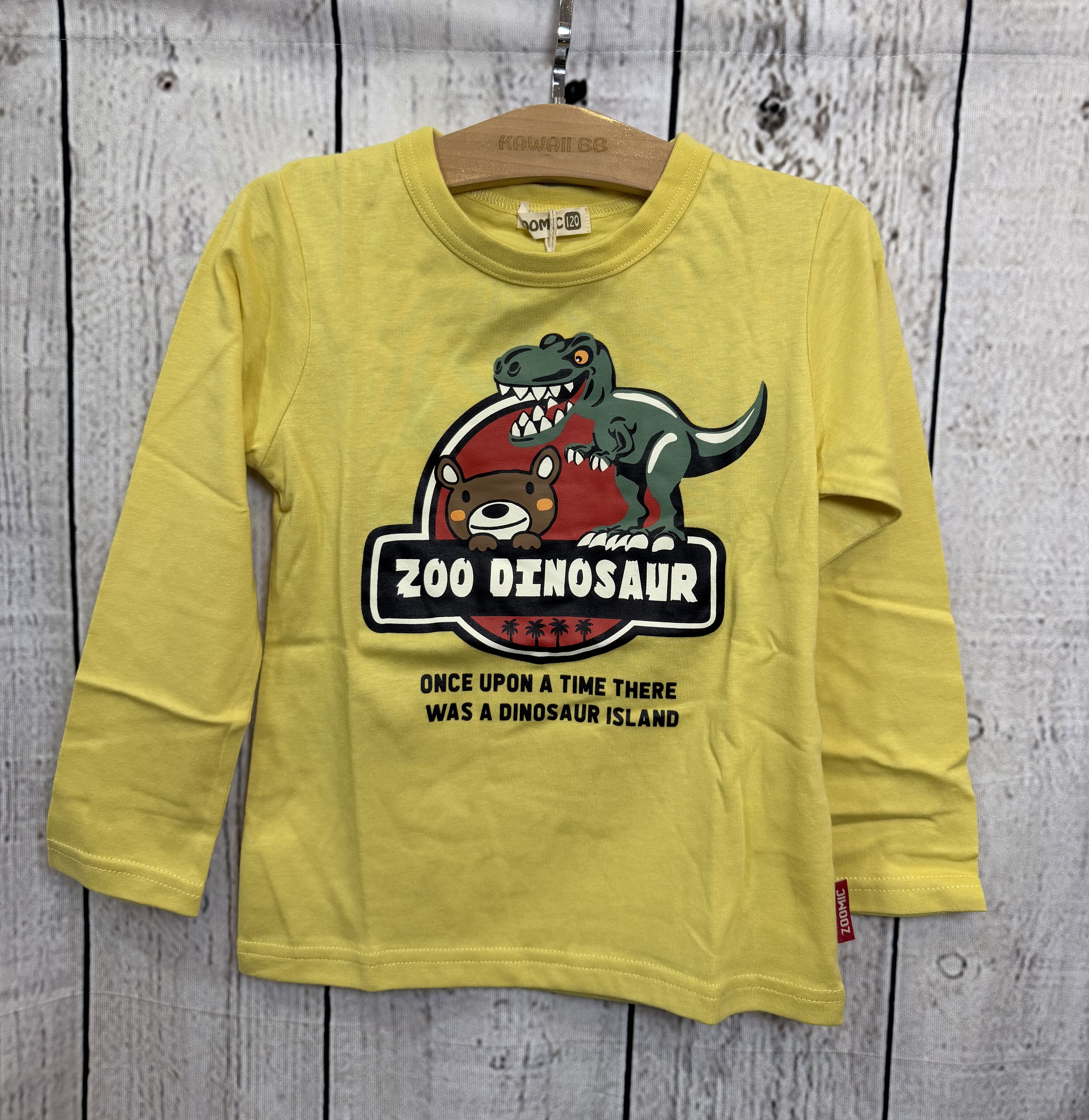 <門市現貨清貨 🈹>Zoomic恐龍薄長袖衫(221053)