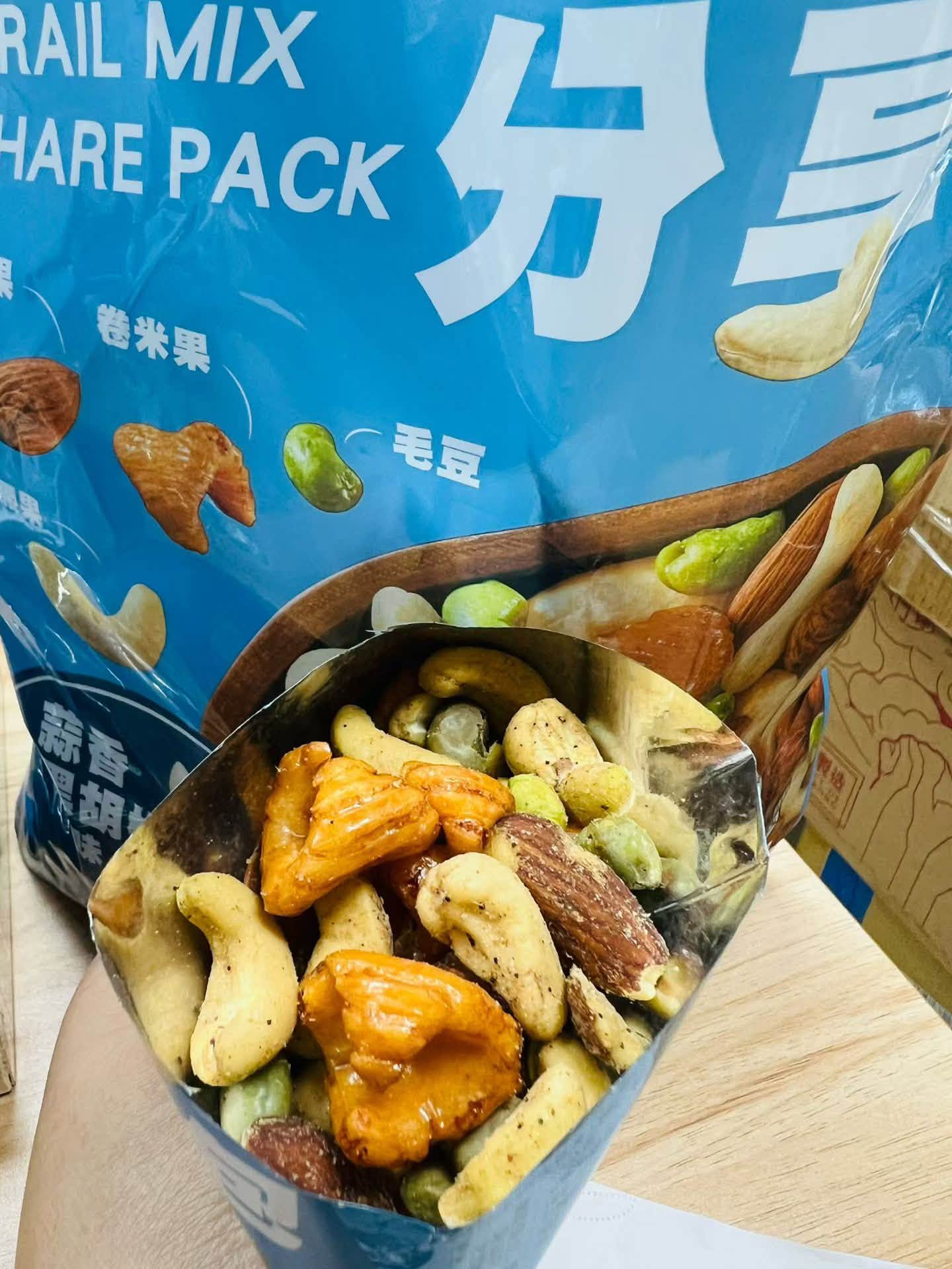 台灣Costco【萬歲牌】蒜香黑胡椒風味綜合果分享包（18入）