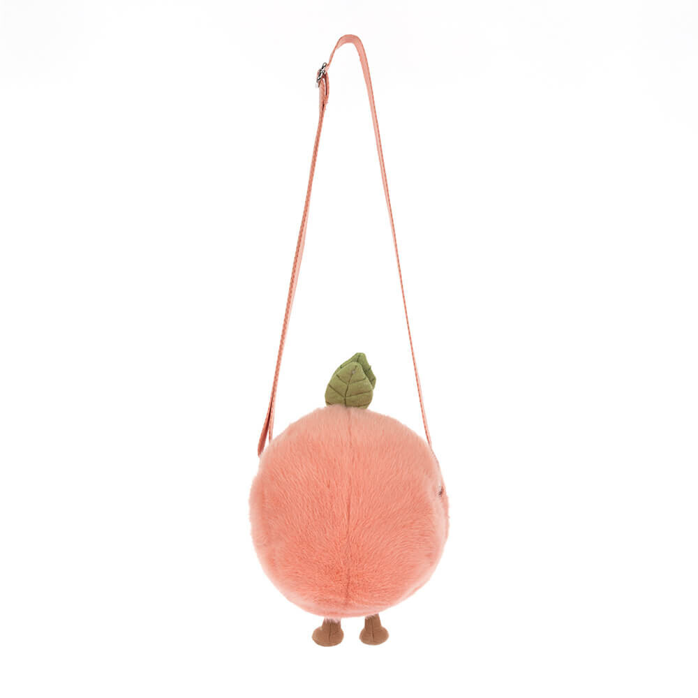 JELLYCAT Amuseables Peach Shoulder Bag 趣味雙葉桃斜咩袋
