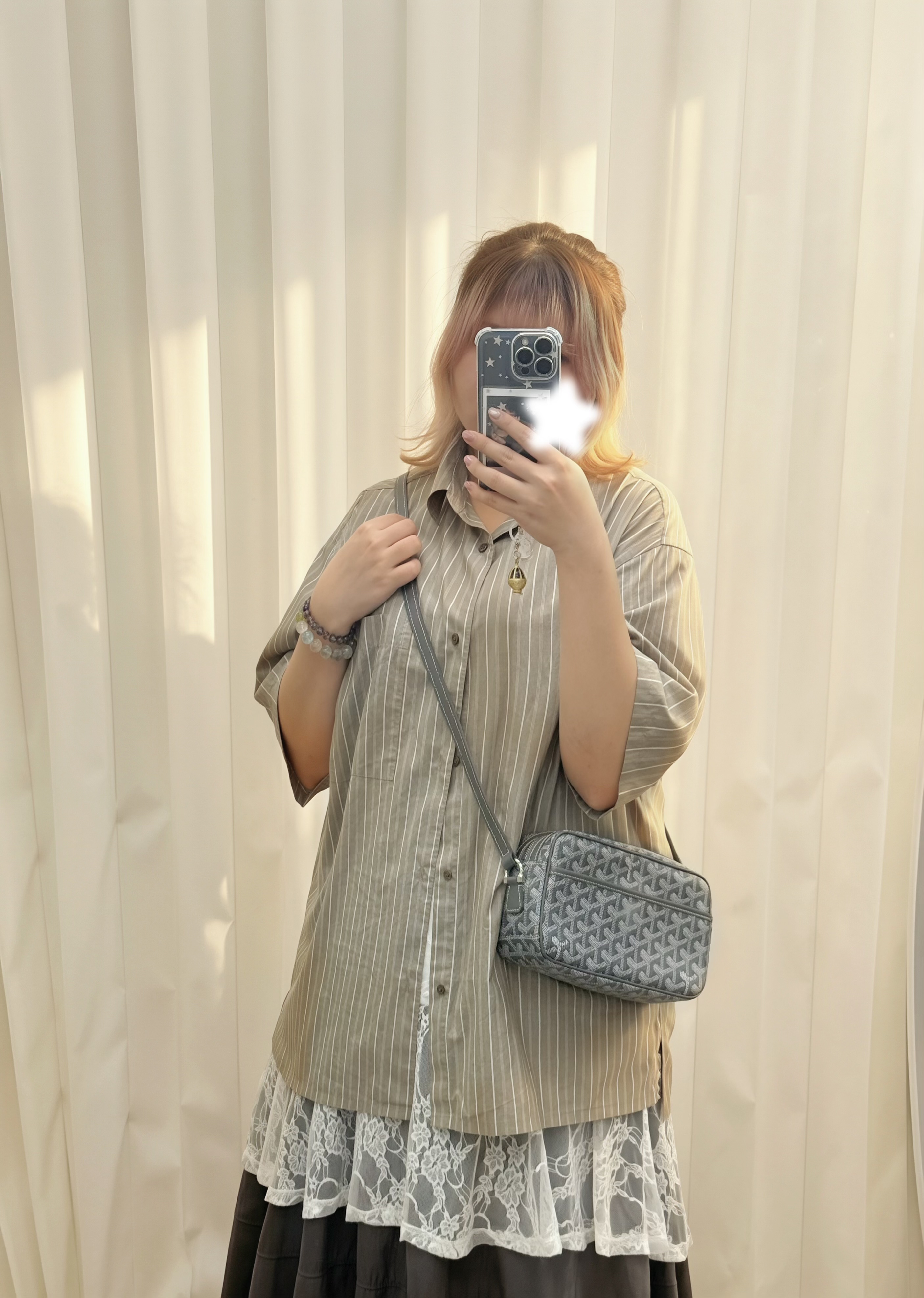 Goyard 👜 PRE OWNED 🛍️灰色老花相機包 2026專門店單 有塵袋 🩶 