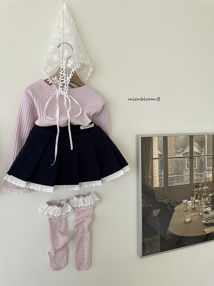 🇰🇷mienbloomb cape/apron/bonnet