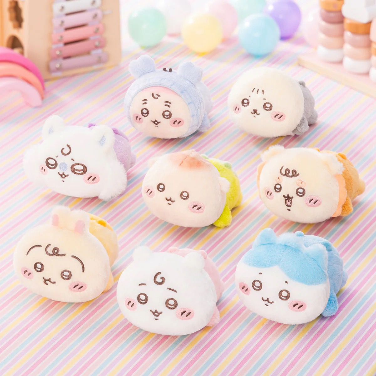 Chiikawa baby第二彈 趴趴系列 公仔掛飾