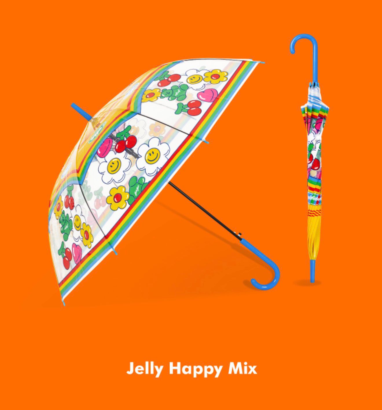 Wiggle Wiggle Bubble Umbrella 長遮