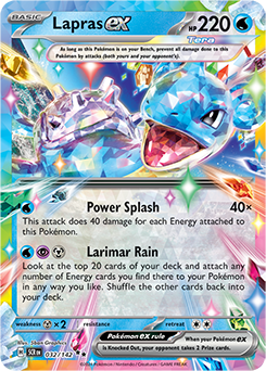  Pokemon TCG Card Game - Lapras ex