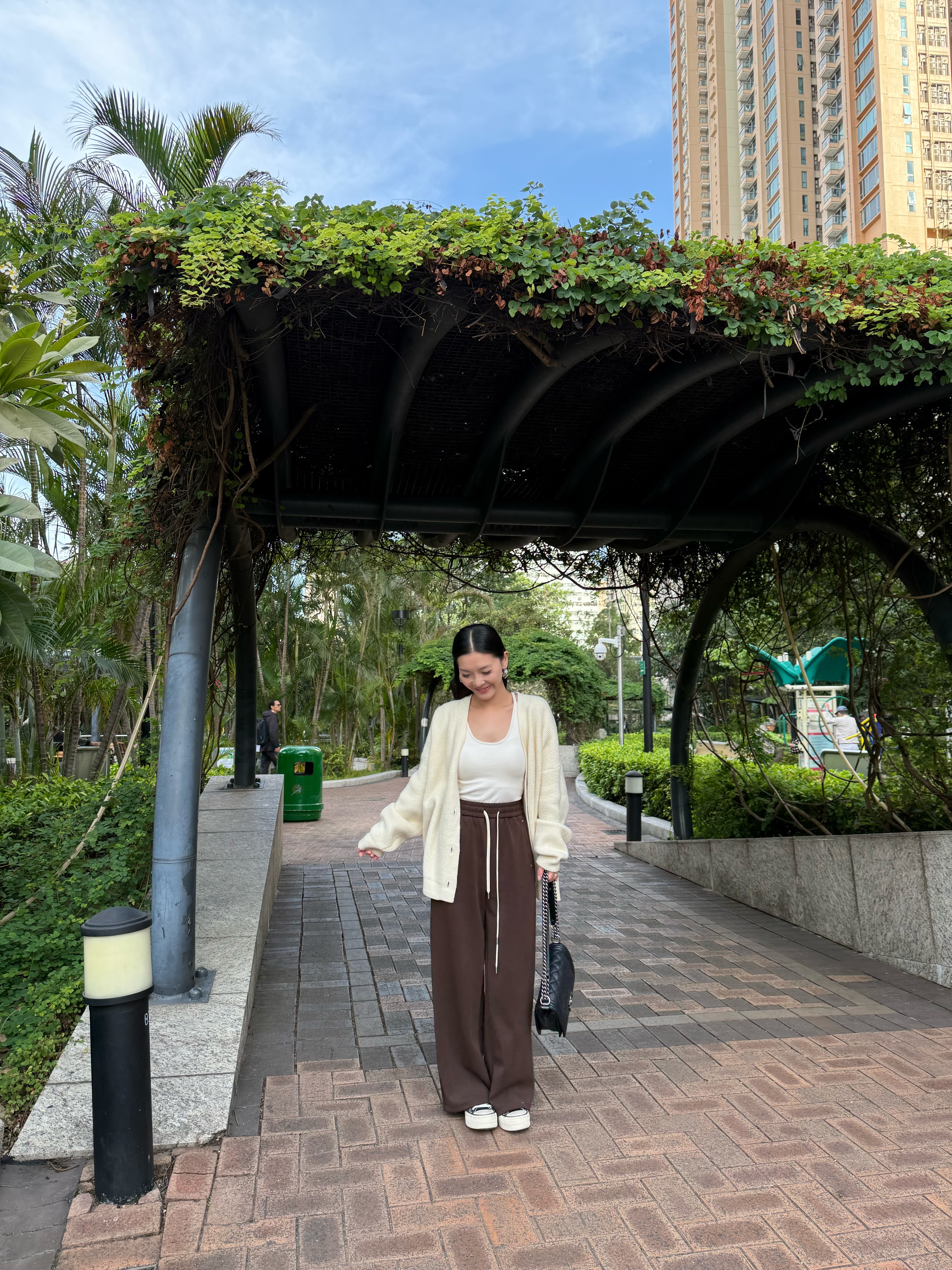 J21 滑身實棉休閑褲