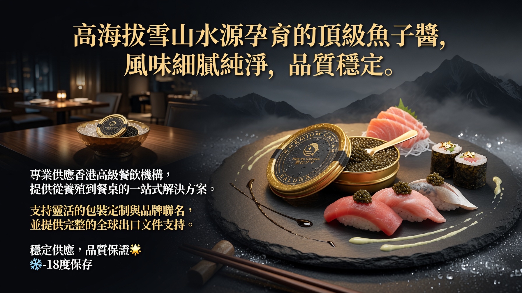 ROYAL CAVIAR 頂級魚子醬 5g