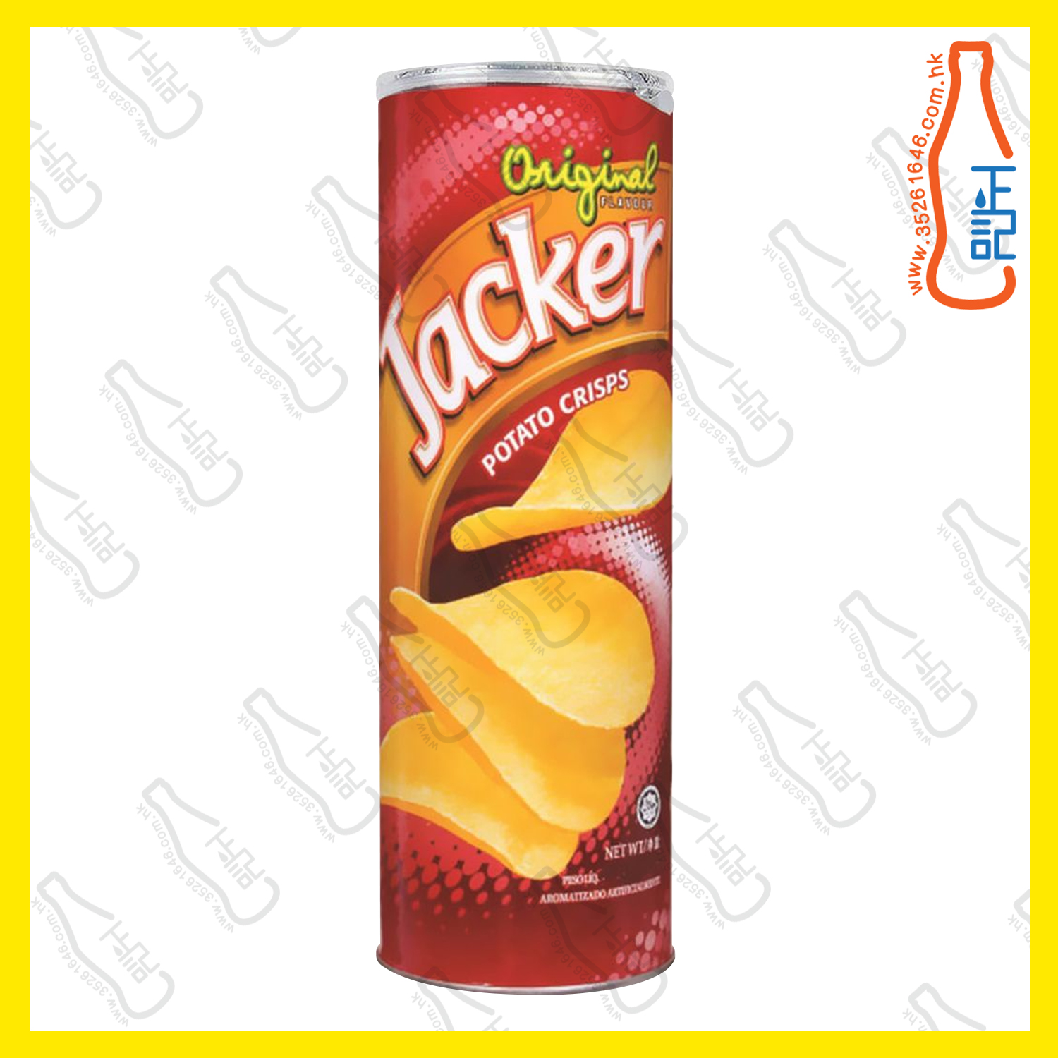 ==Jacker杰克牌桶裝薯片 150g