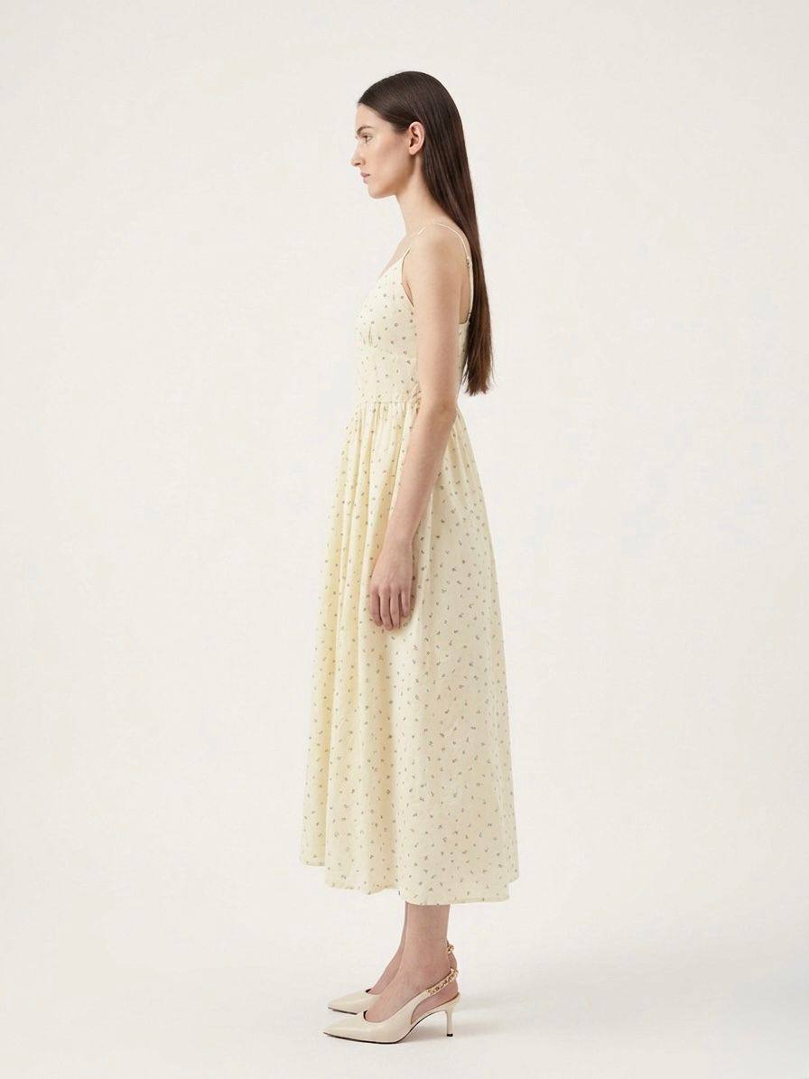 W6225 - Soft Floral Dress