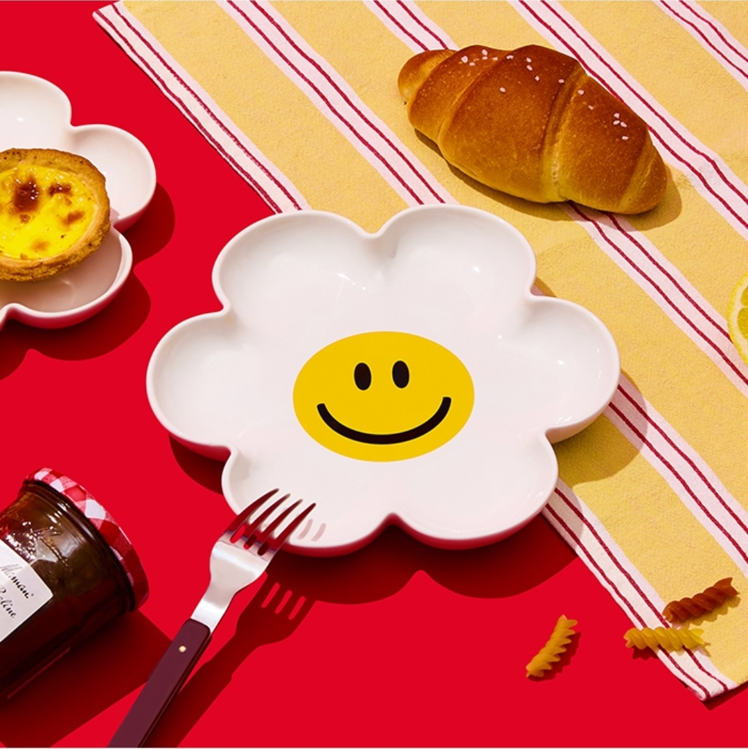 Wiggle Wiggle Smile Plate 2P Set