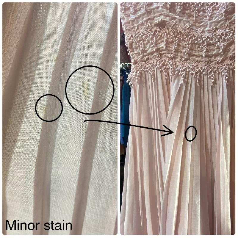 Original 1950s American Carlye Pink Chiffon Summer Day Party Dress (MU107-7)