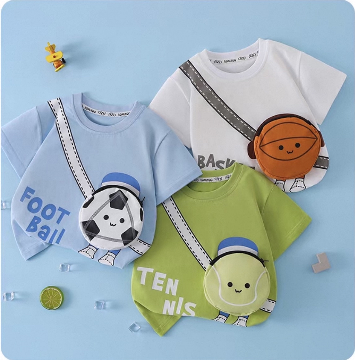 【$50童裝區】立體袋仔短袖T恤