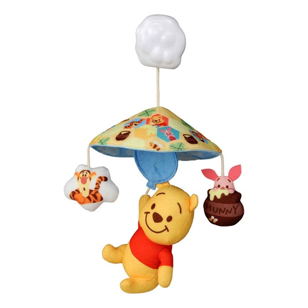 🇯🇵預訂 日本直送🇯🇵Winnie the pooh小熊維尼立體公仔嬰兒車掛飾