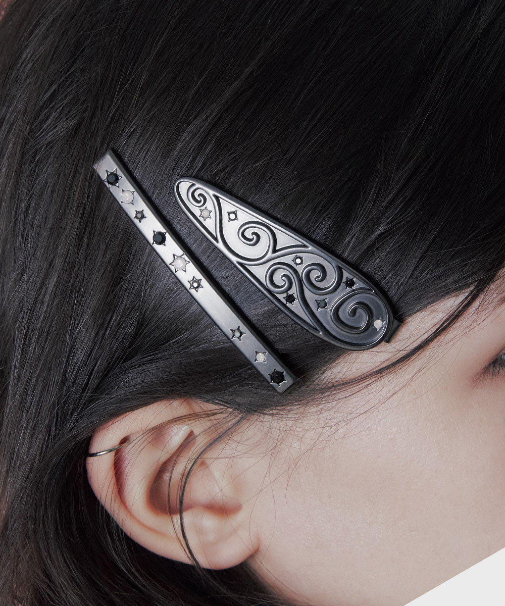 Clor Strass Hairpin Set