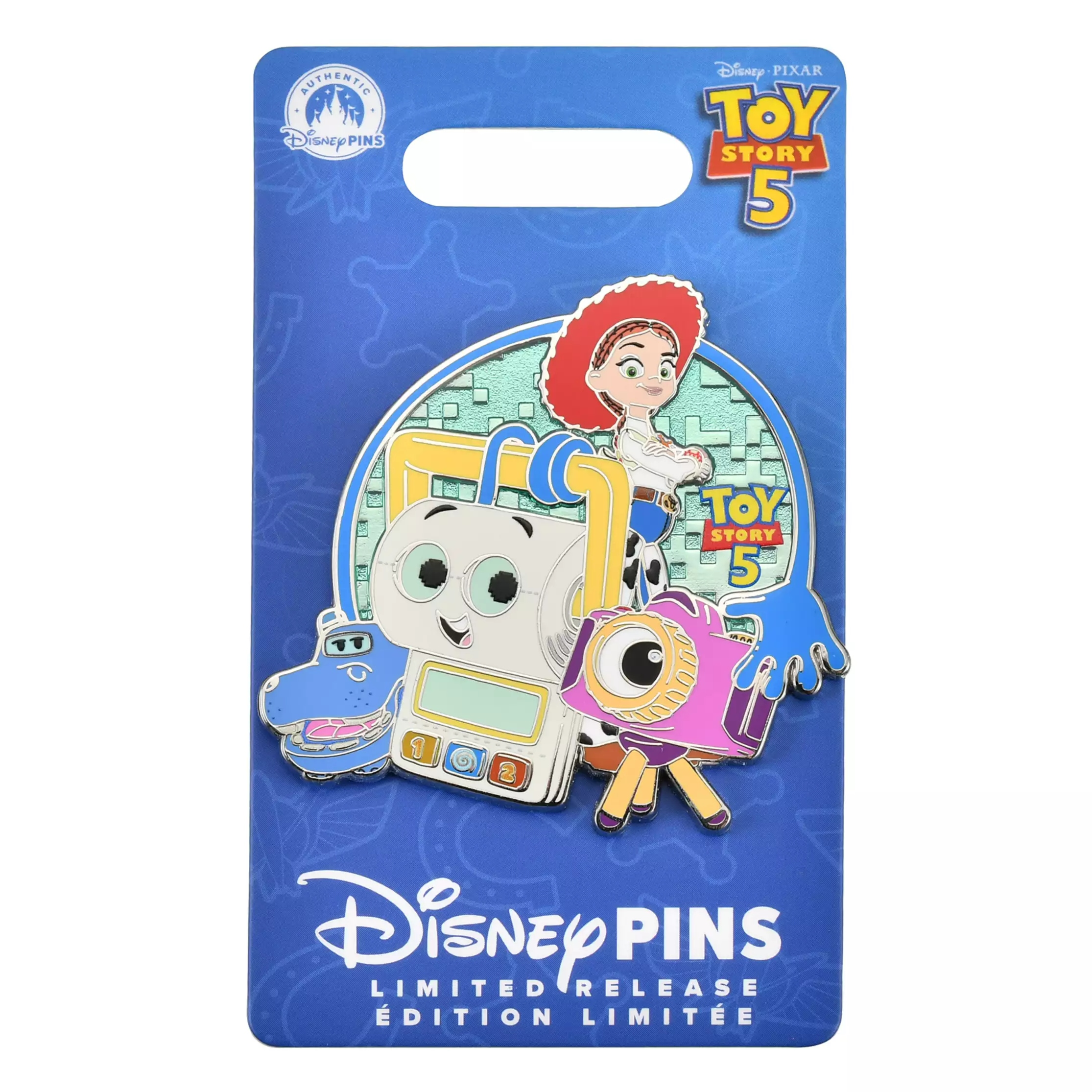 🌸 【預訂】Jesse & Tech Trio Pin - Toy Story 5