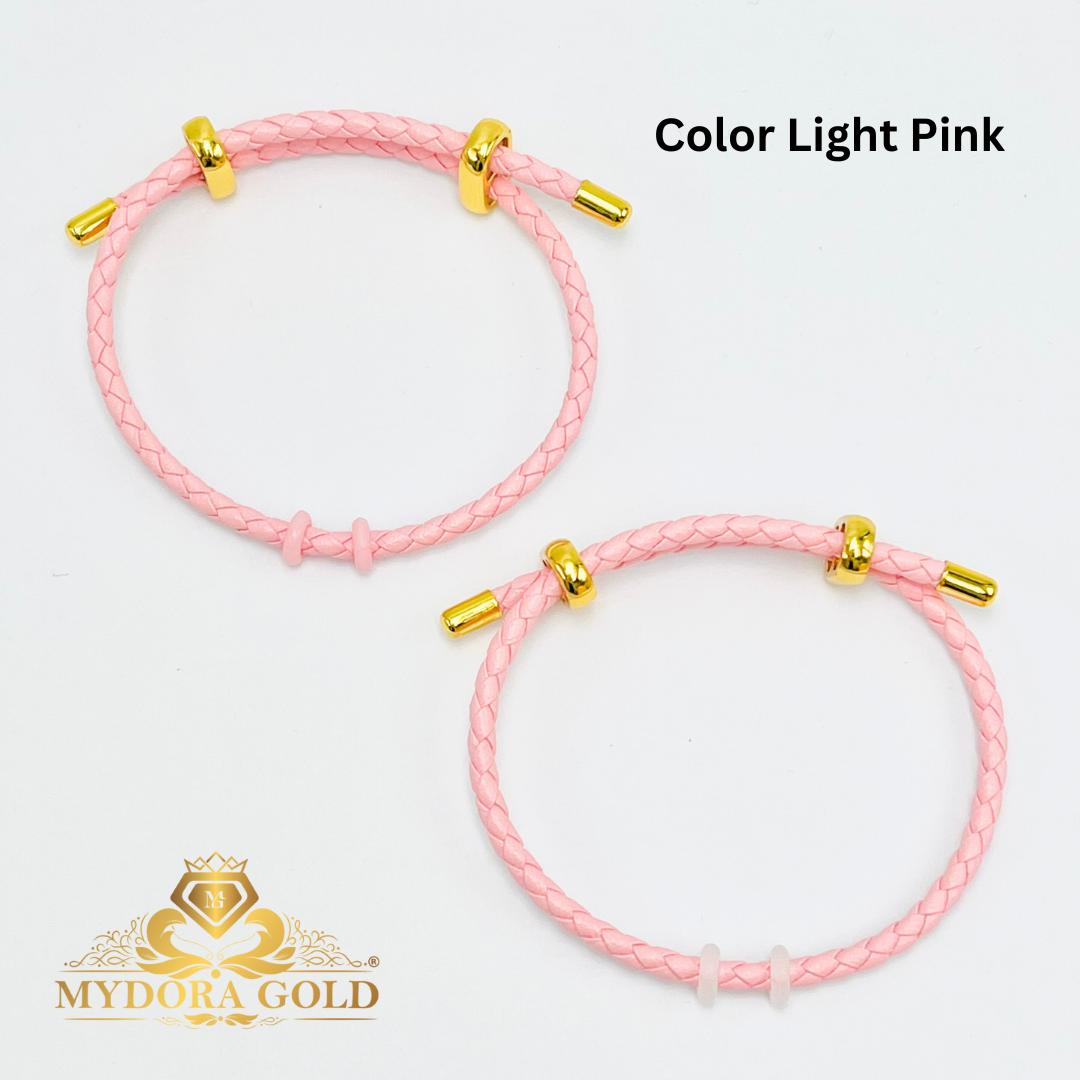 MYDORA Adjustable Leather Bracelet