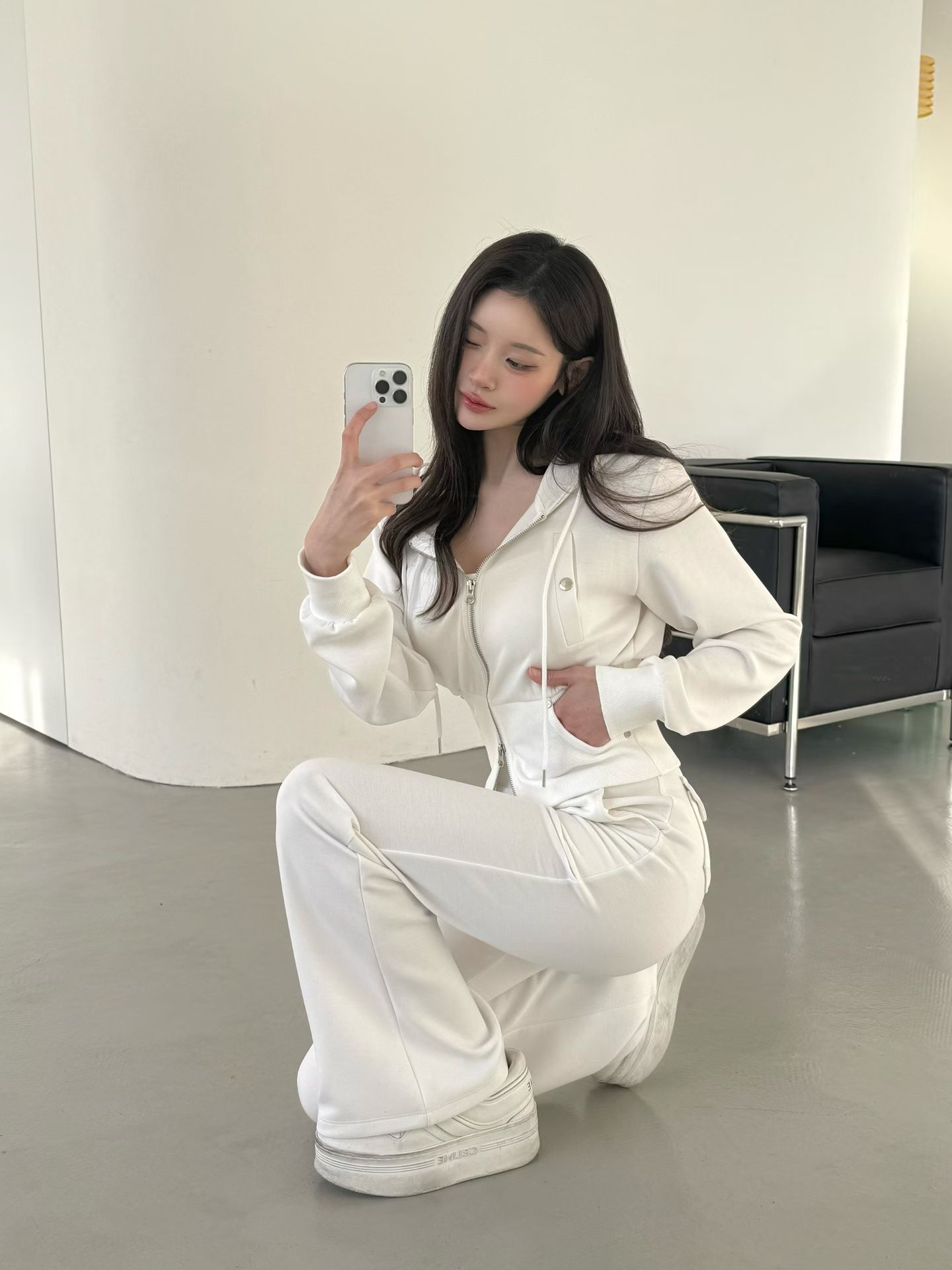 S-line jacket pants set (不散賣)