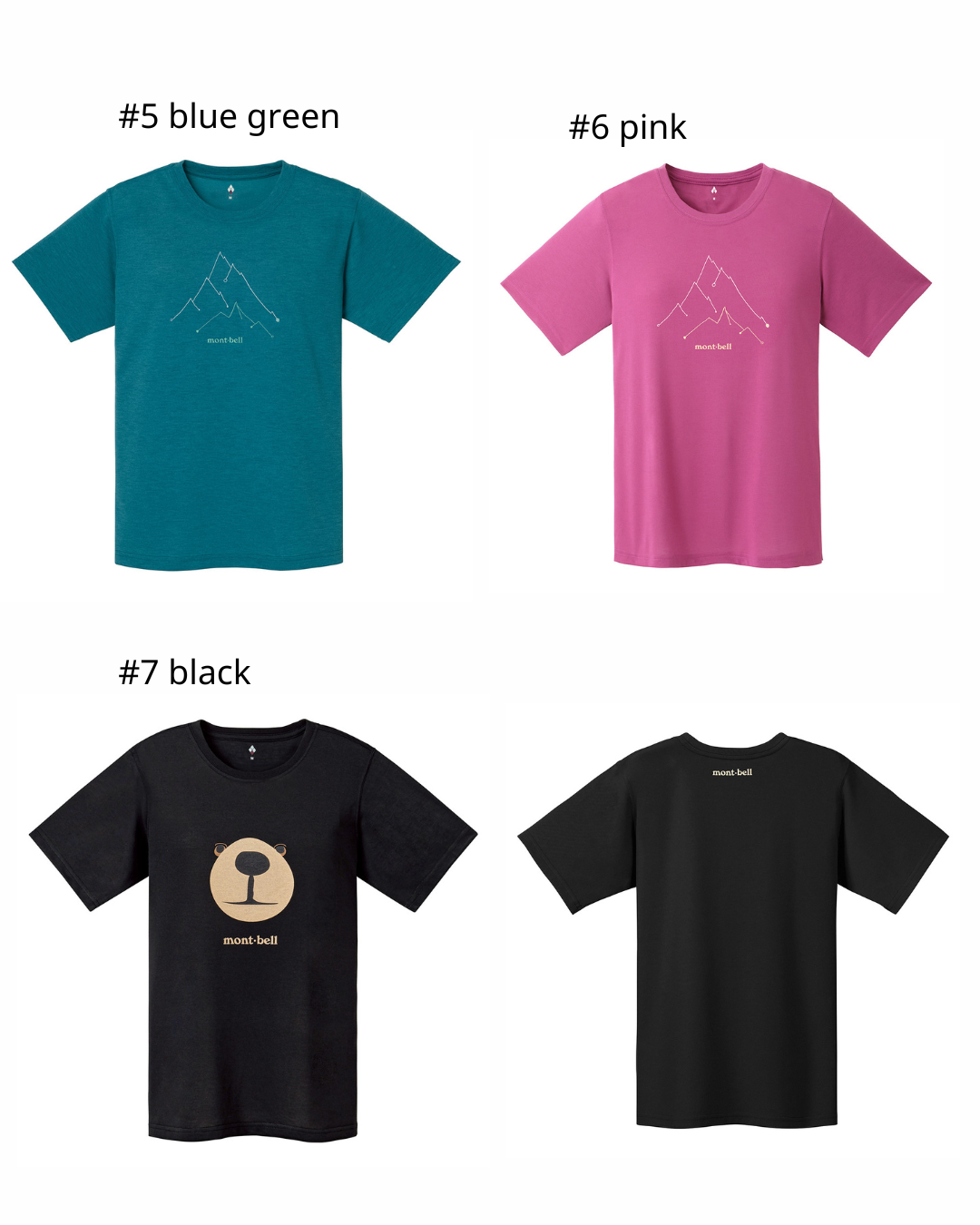 日本代購【 2026新色 日本直送  montbell WICKRON 透氣 快乾 功能 T-Shirt 女裝 剪裁更修身 | Tee 恤 | mont-bell 】