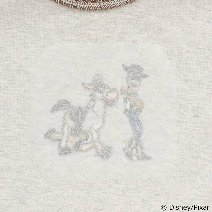 🇯🇵預訂 日本直送🇯🇵Petit Main x Toy Story系列六色人物刺繡貼花短袖T恤