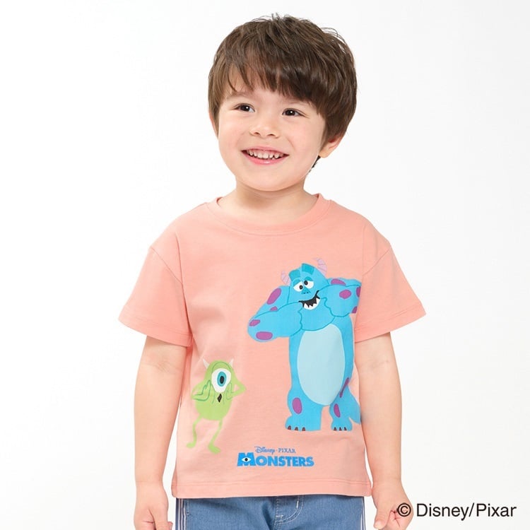 🆕【⭐訂購⭐】🇯🇵 日本直送  🌀#MonstersInc. #怪獸公司 純綿印花短袖T恤［6款選］🌀[ELFA-0154] 