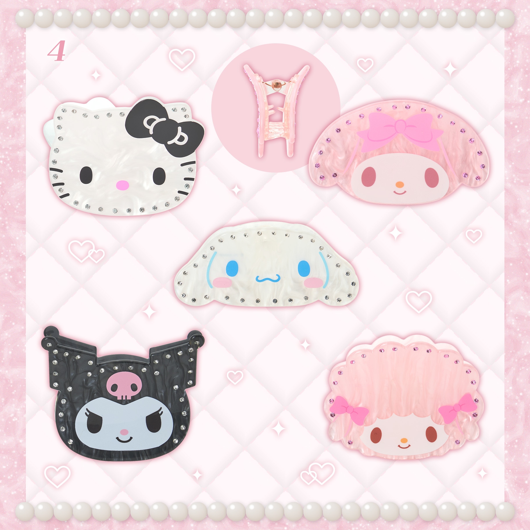 🌸 【預訂】Stylish accessories Series-No.4-Hair Clip
