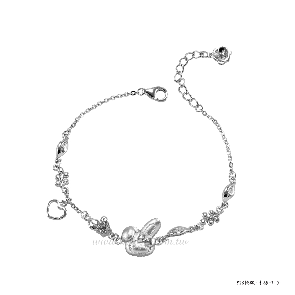 📦訂購 台灣代購 2sweet 甜蜜約定 Sanrio Hello Kitty 生肖系列 兔年款 925純銀手鏈