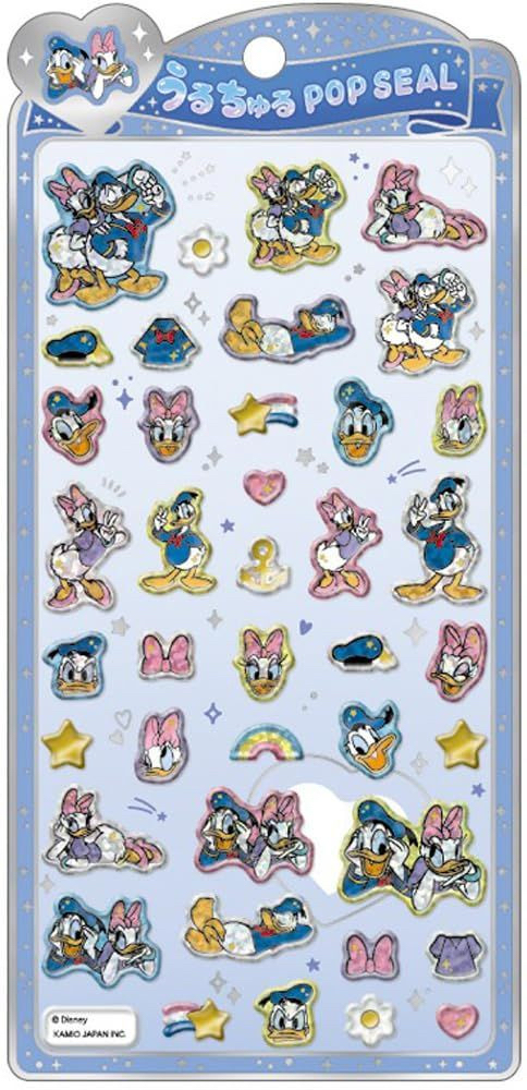 Donald&Daisy立體貼紙-CR132226