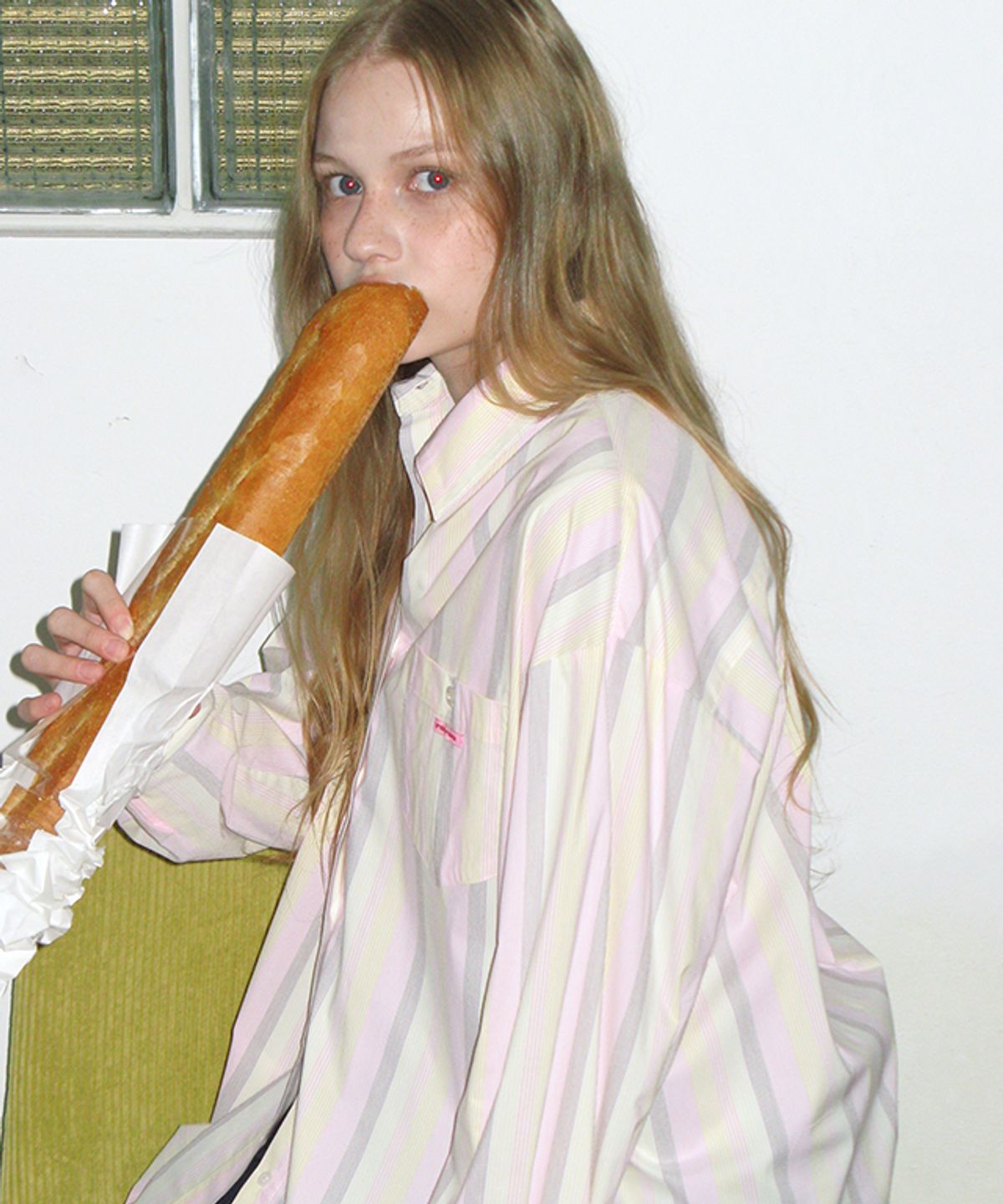 🇰🇷訂購｜ronron 26｜BUTTON POCKET OVERSIZED SHIRT 5色 