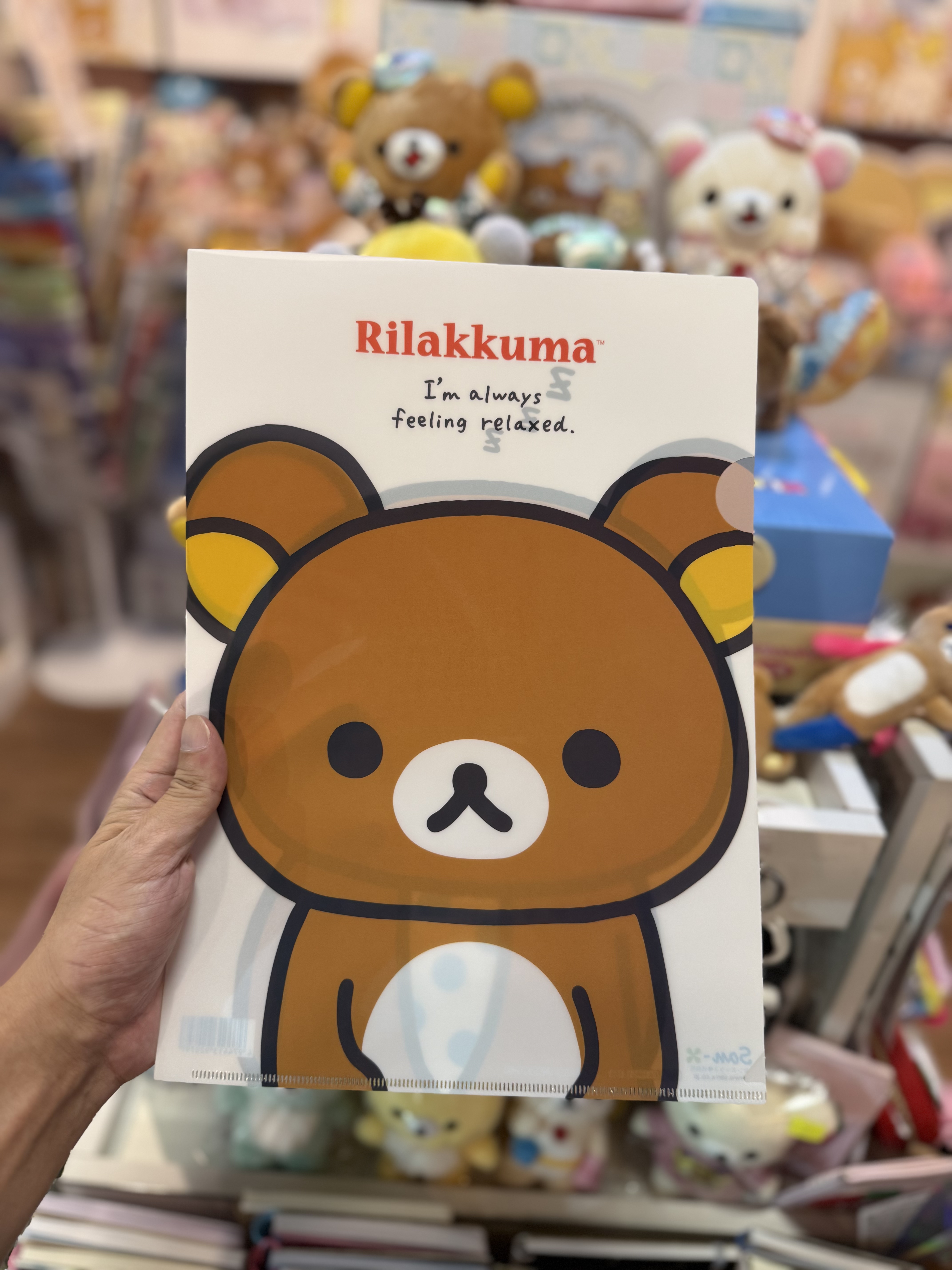 《現貨》全新rilakkuma 元組系列A4 file