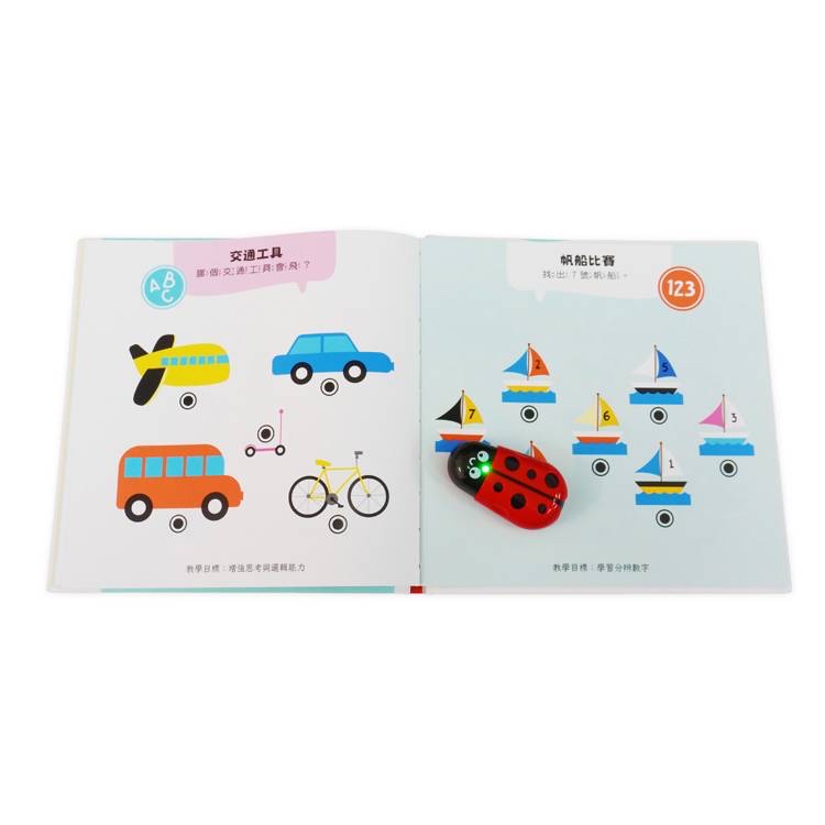 京采 小瓢蟲有聲學習樂園：互動問答遊戲盒4+(含遊戲書、小瓢蟲發聲器)