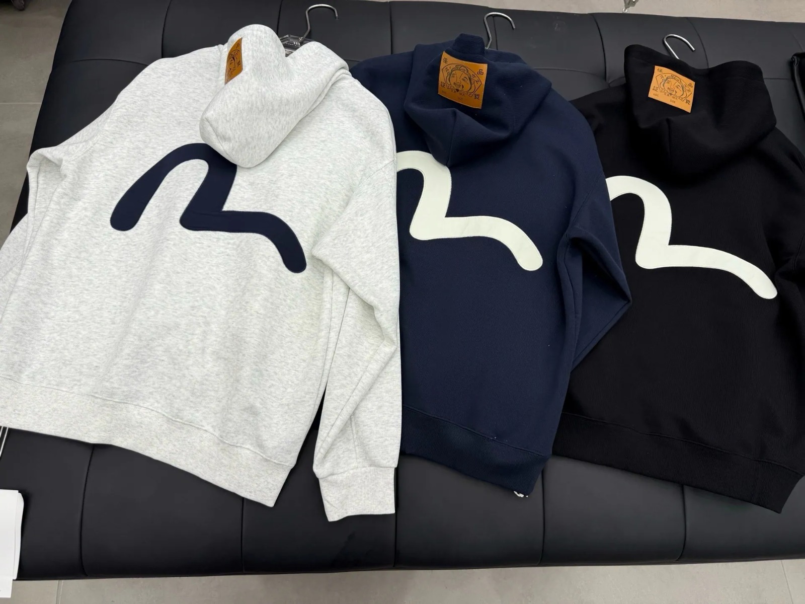 EVisu海鷗刺繡連帽衛衣