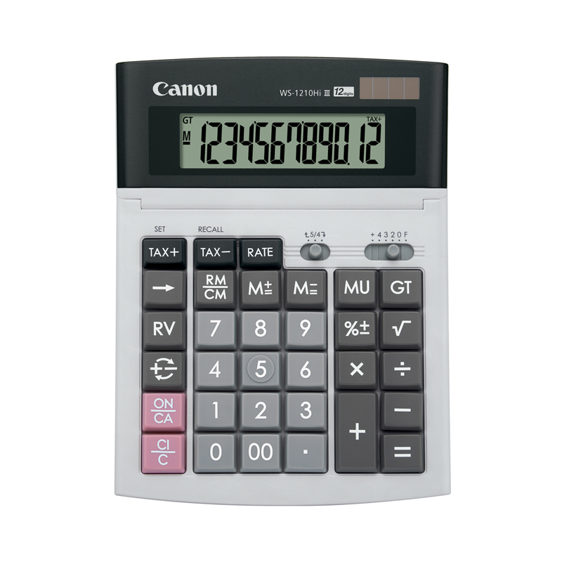 Canon Calculator WS-1210Hi III