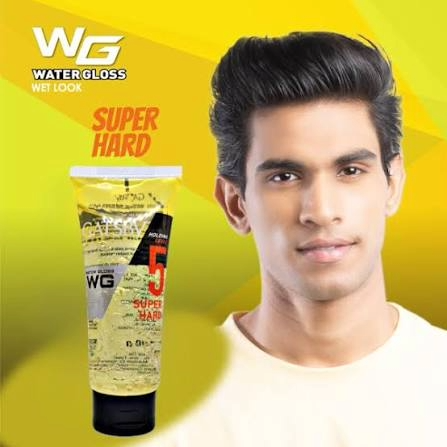 Gatsby Water Gloss Tube / Gel Rambut - 100g / SUPER HARD