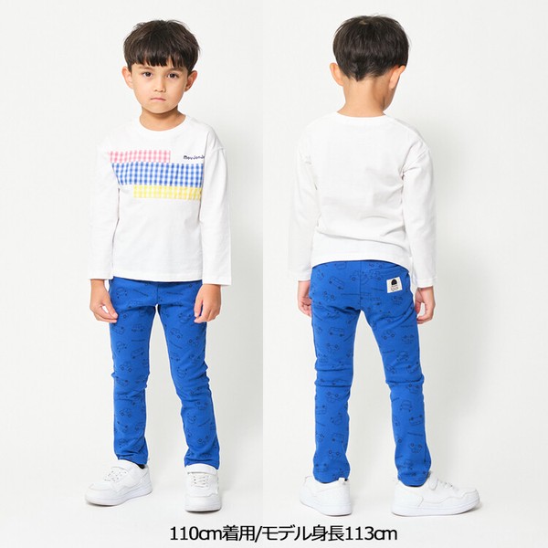 🆕【⭐訂購⭐】 🇯🇵日本直送🌀汽車圖案彈性波紋長褲［2款選］🌀[ELBA-0014][260302]