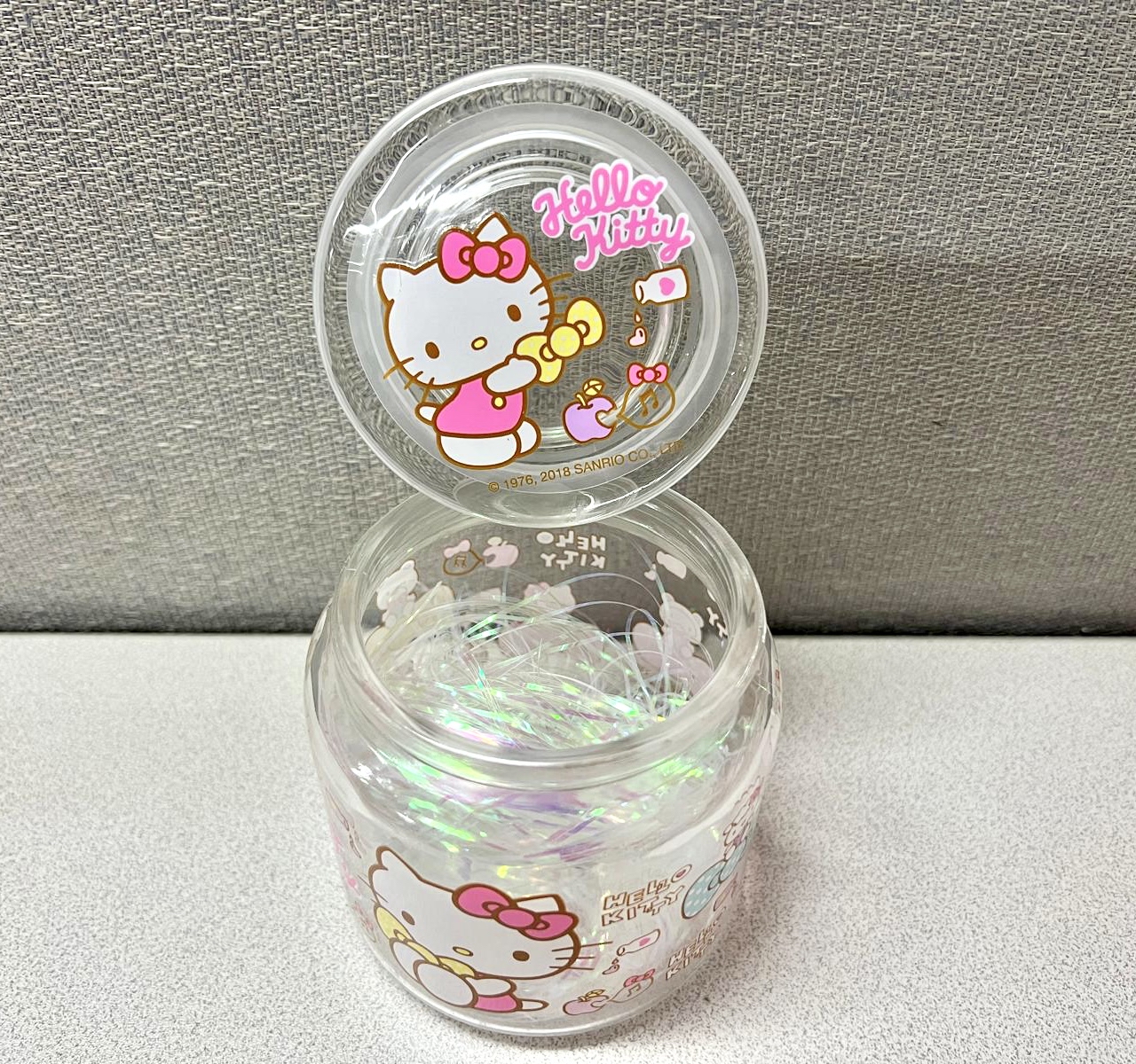 🌈 Hello Kitty 密實蓋玻璃樽
