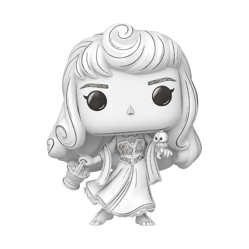 📦訂購 英國代購 Funko POP! Disney Aurora (Sketched Deco) Figure 睡公主 素描版 模型