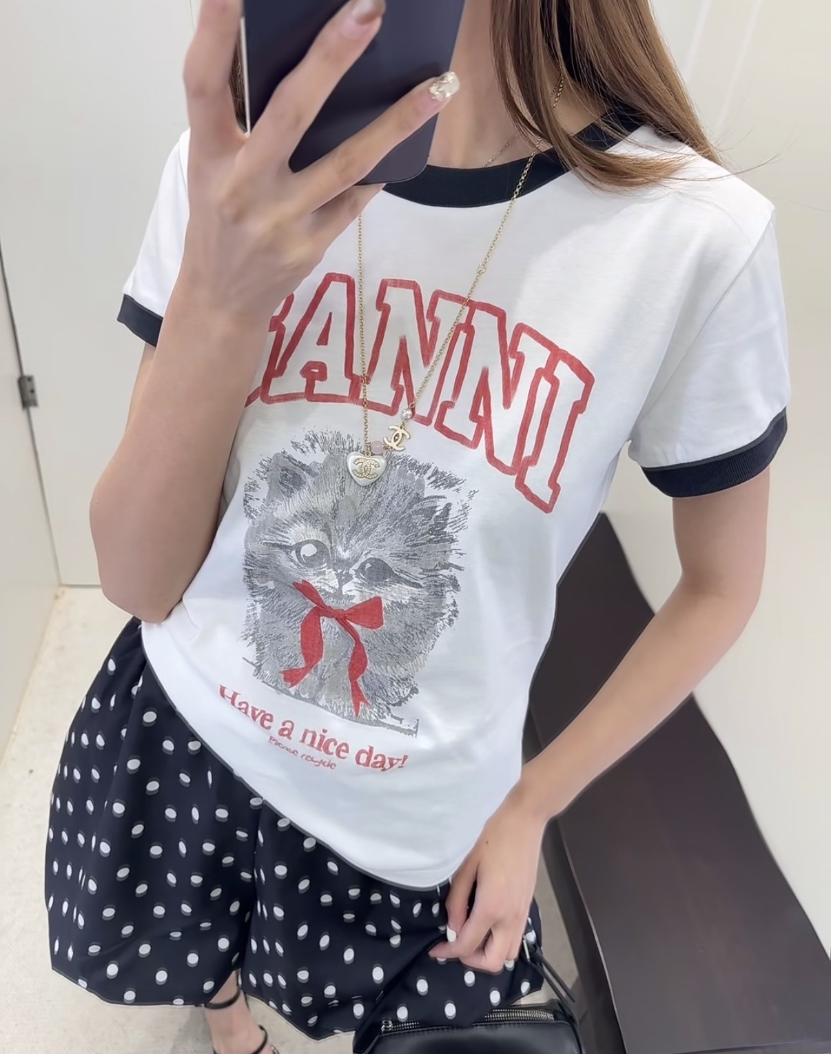 訂貨📮新款✨Ganni 短Tee 夏天必備  Size XS S M L