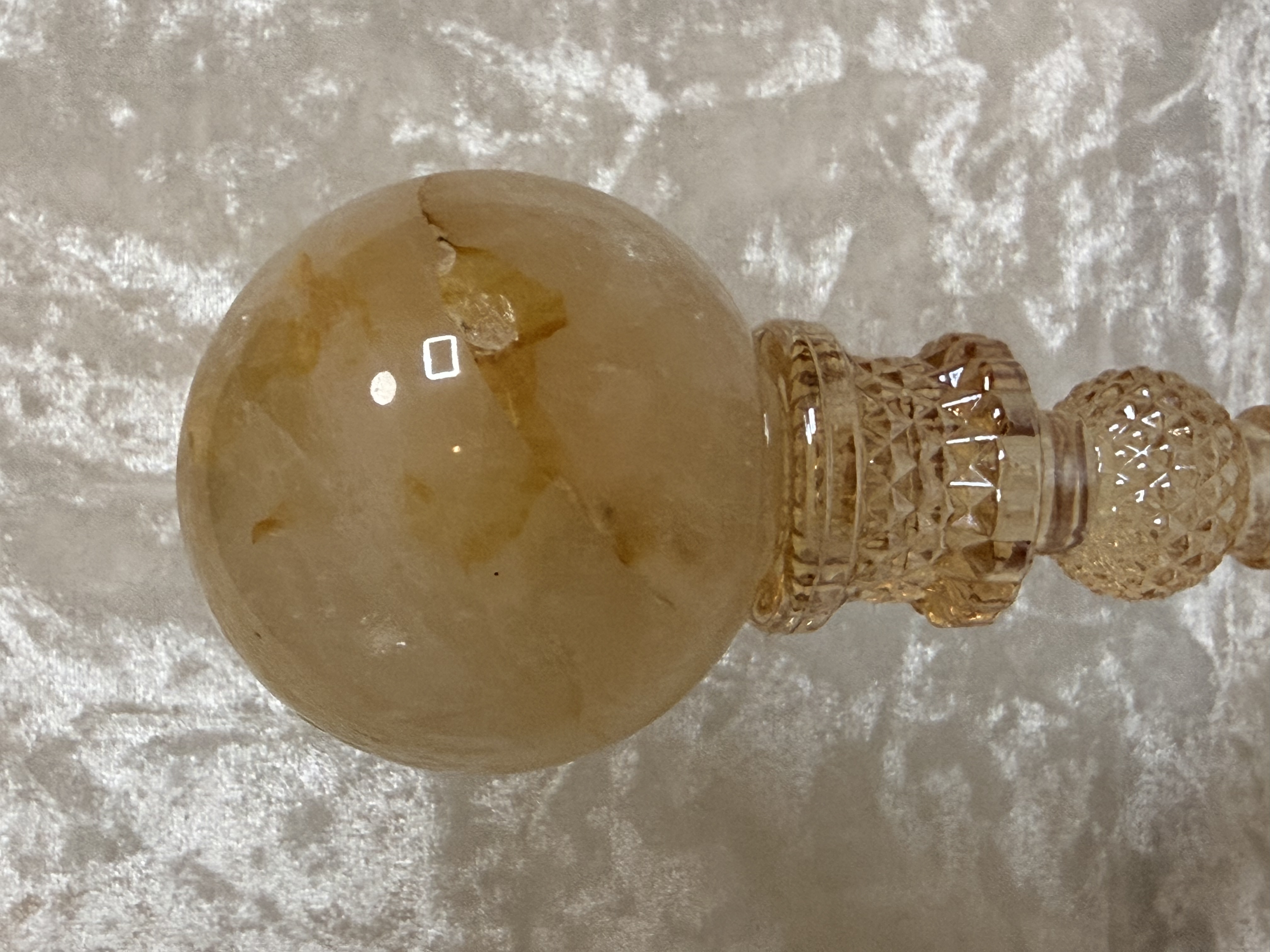 巴西黃金自癒者水晶球