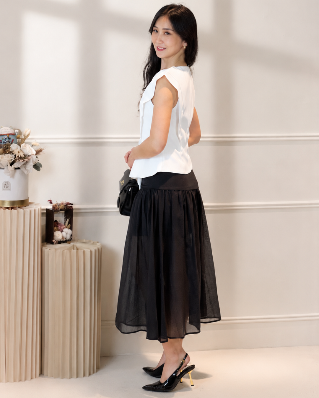 5120 Enid Lunelle A-Line Skirt