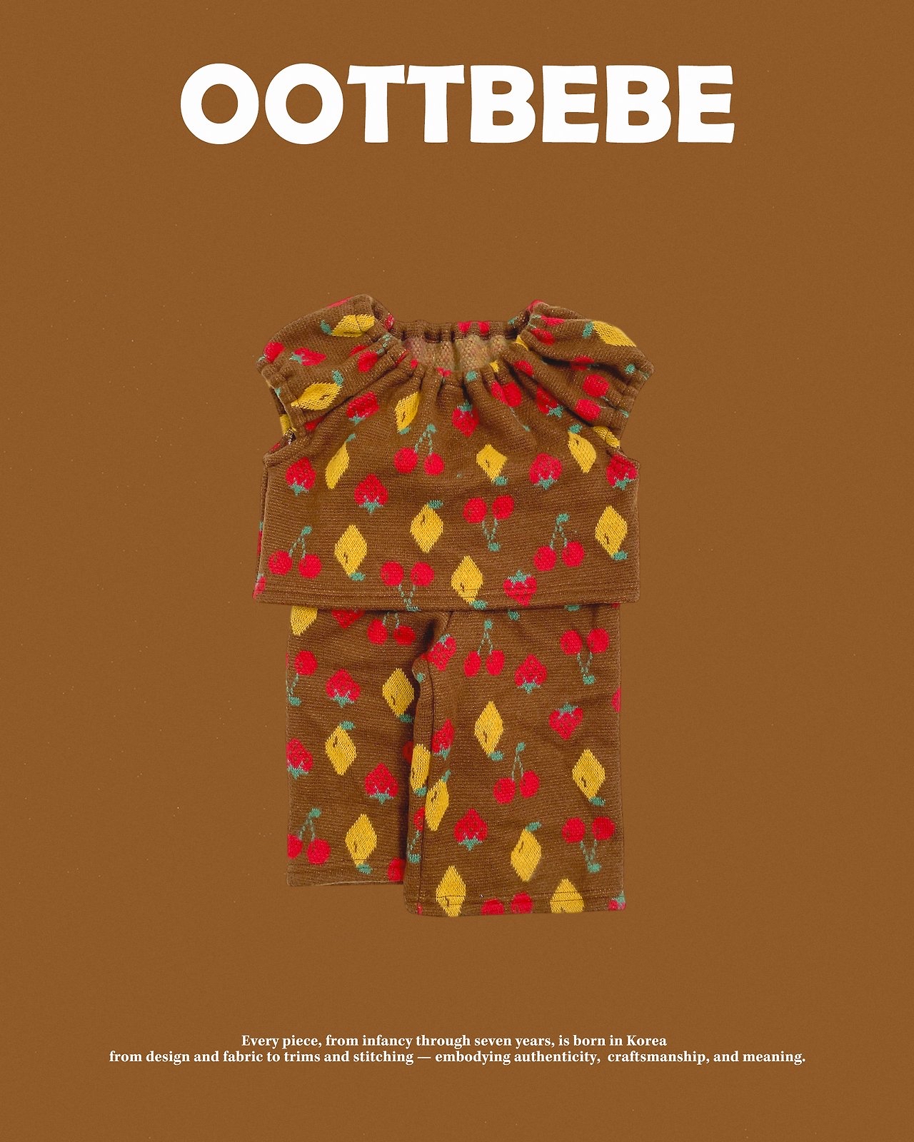 OOTT | Cherry Puff Knit Set