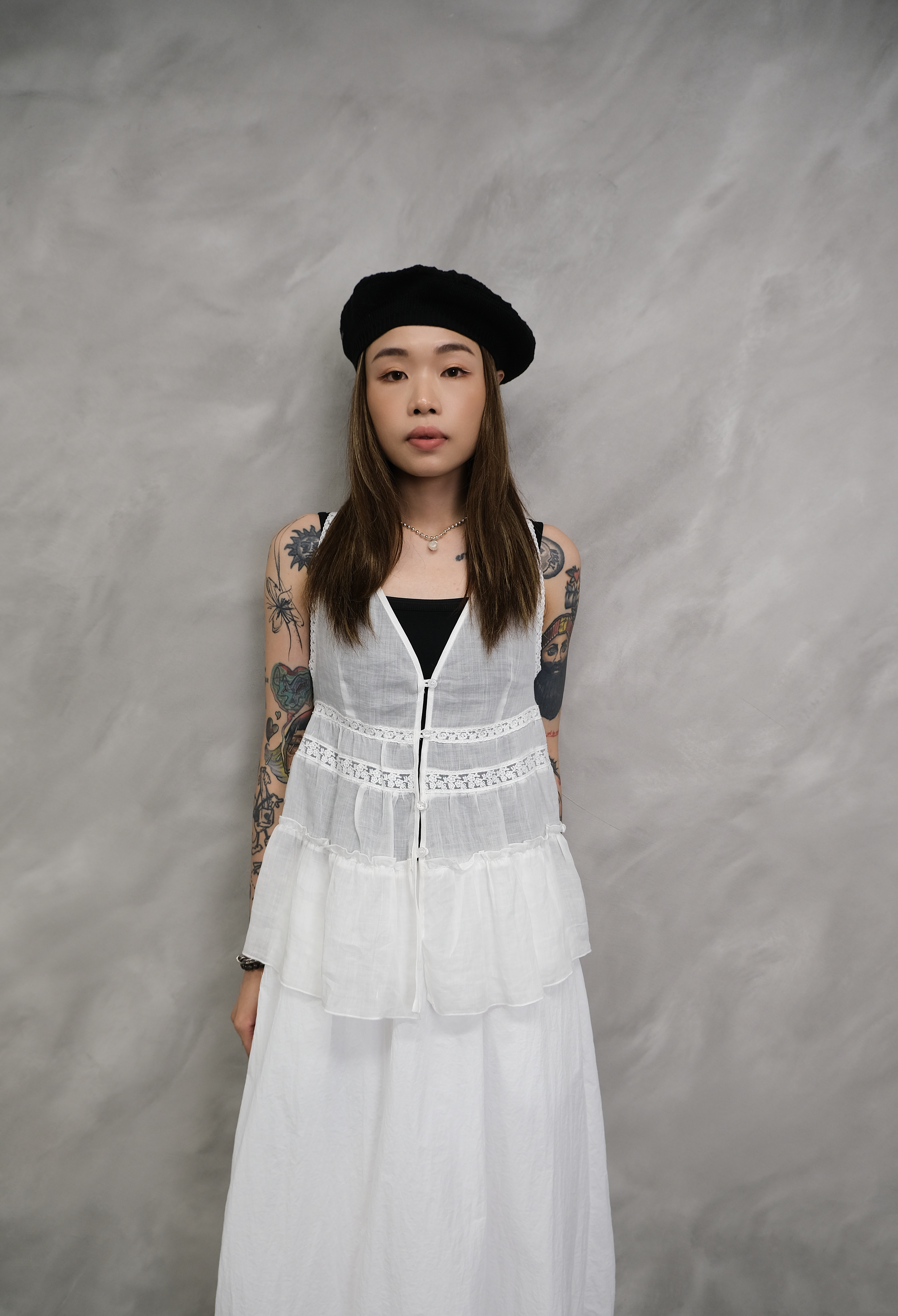 Embroidered Vest #top138