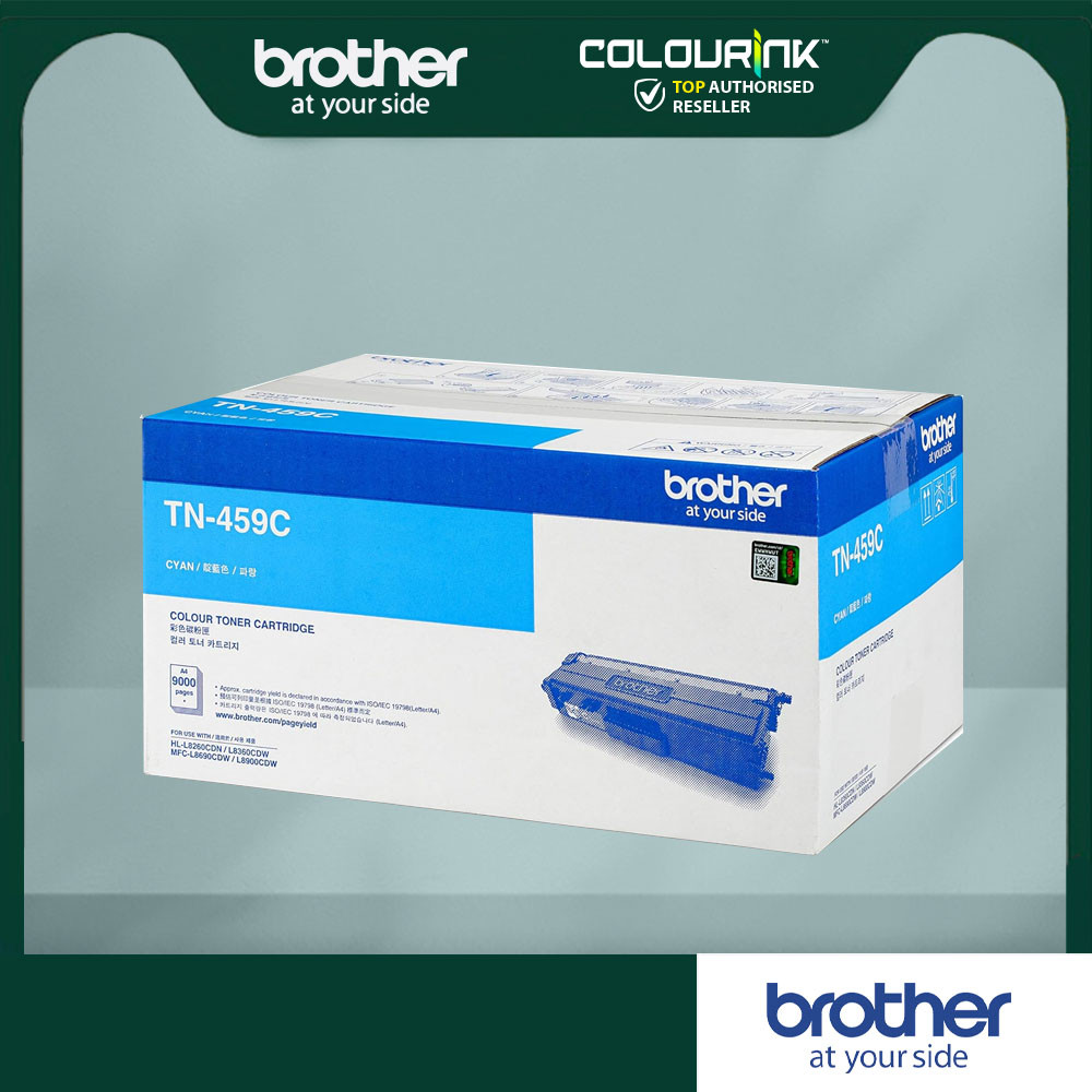 Brother Original TN-459 Toner Black Cyan Magenta Yellow MFC-L8900CDW HL-L8260CDN HL-L8360CDW MFC-L8690CDW TN456 TN459