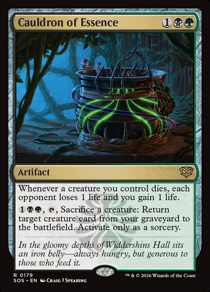 [EN] [Foil] Cauldron of Essence [SOS-179] R