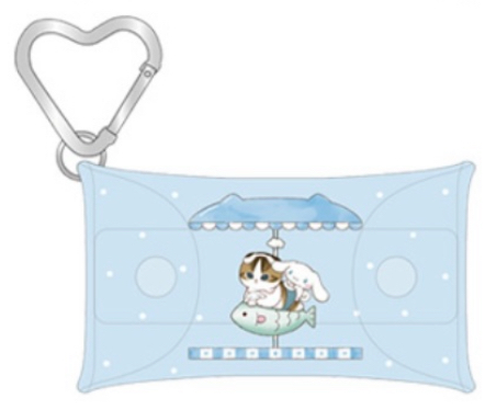 Mofusand 鯊魚貓 匙扣袋｜預訂