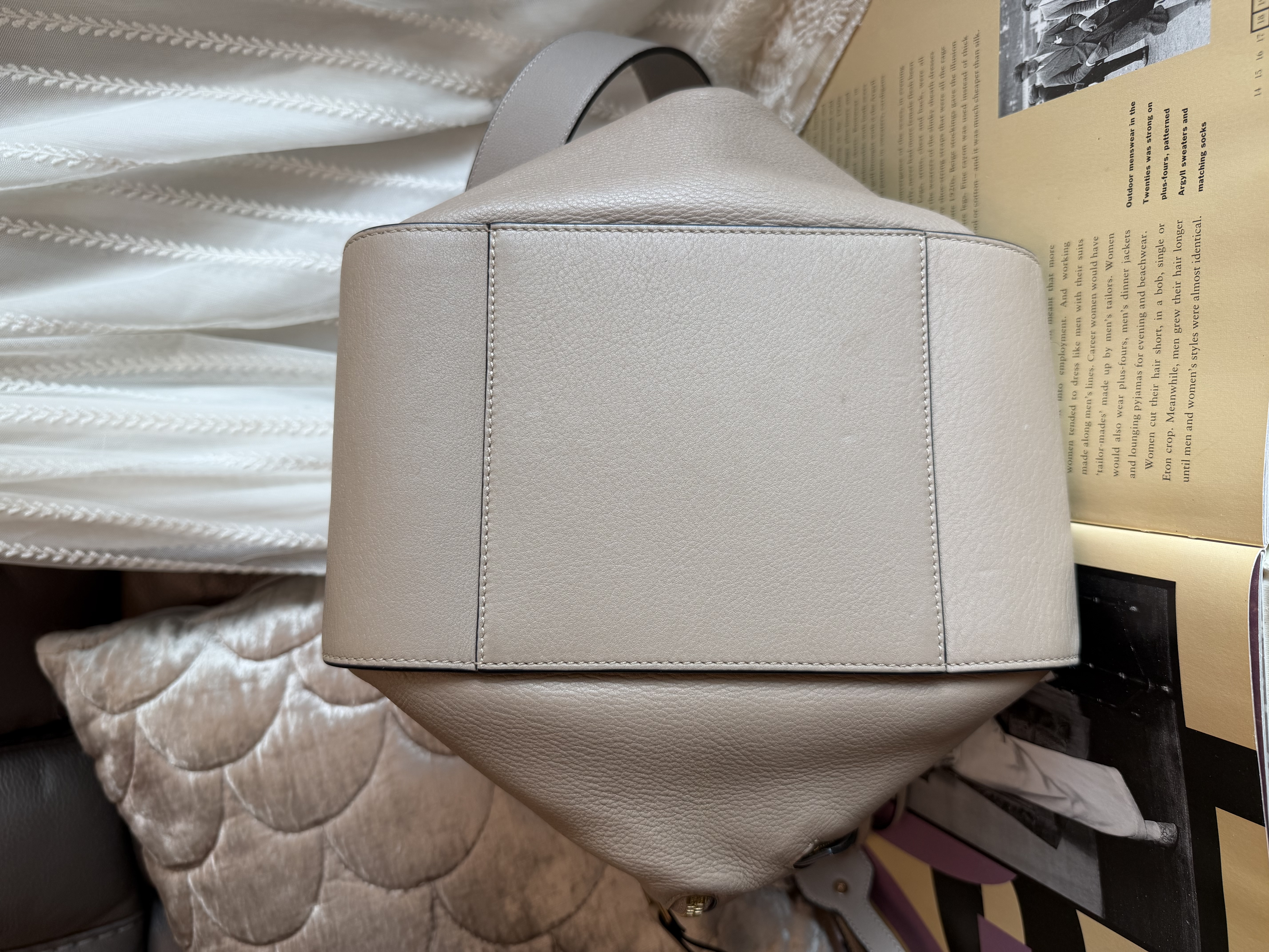 Loewe Hammock grey leather bag / shoulder bag handbag crossbody bag