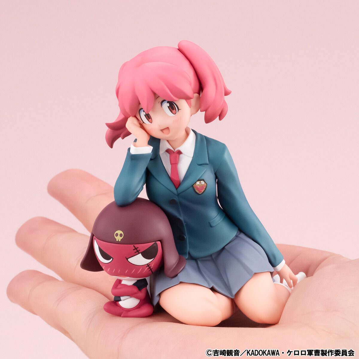 (預訂訂金 $200) (總價 $446) MegaHouse Melty Princess KERORO軍曹 掌心上的 夏美 & Giroro (行版) Natsumi & Giroro on Palm 