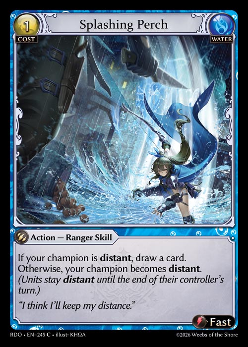 Splashing Perch / RDO-245 (C)