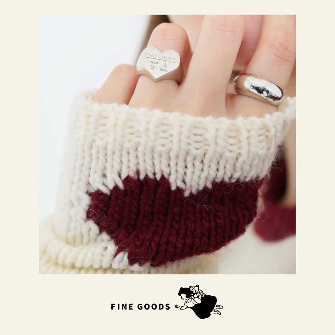 TINA:JOJUN Heart Ring 心形戒指| Fine Goods 集雑社