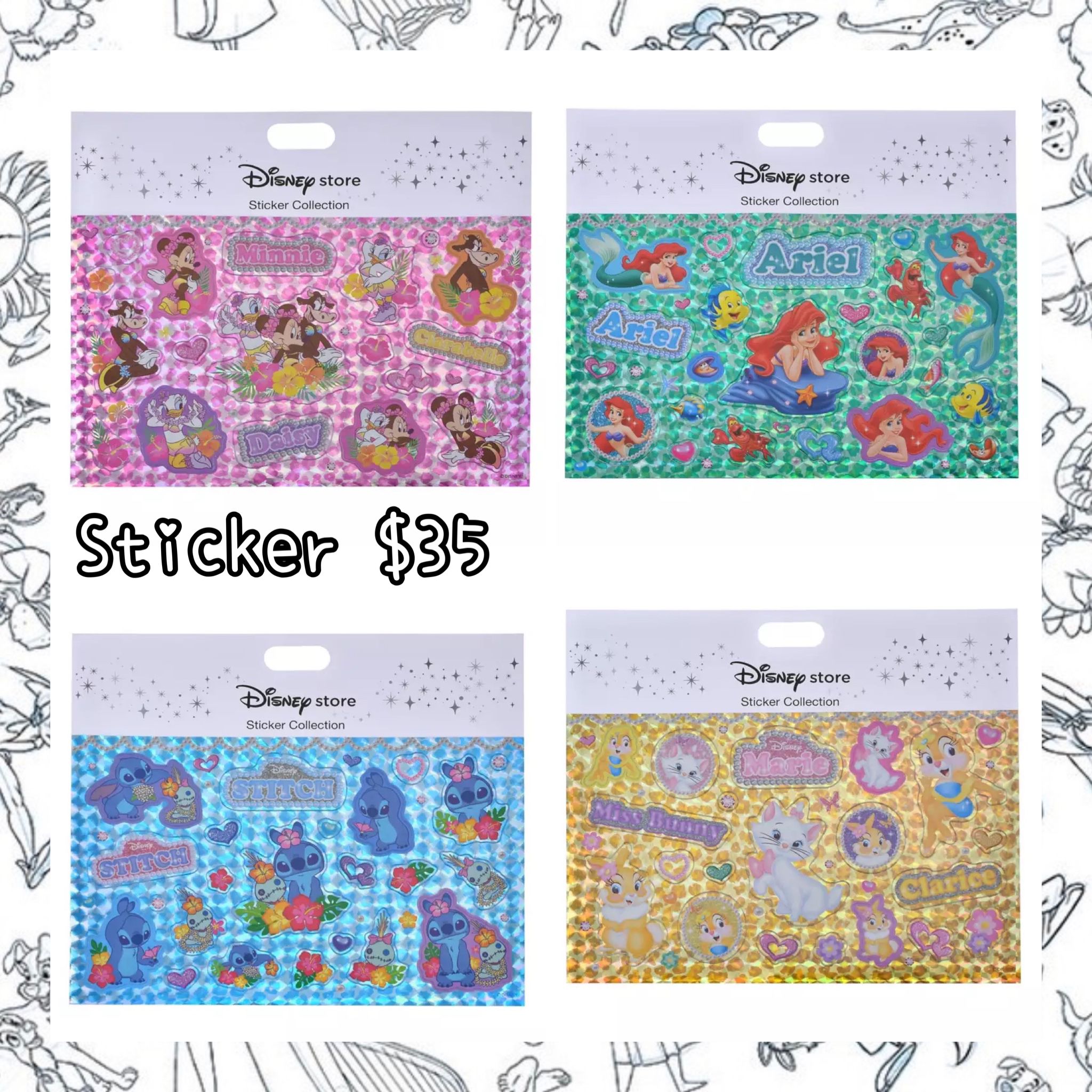 ：日本：STICKER COLLECTION STICKER