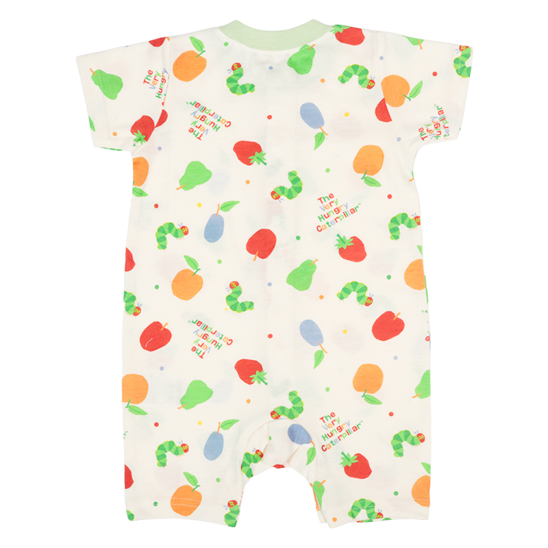 🇯🇵預訂 日本直送🇯🇵好餓的毛毛蟲滿印象牙色短袖連身服