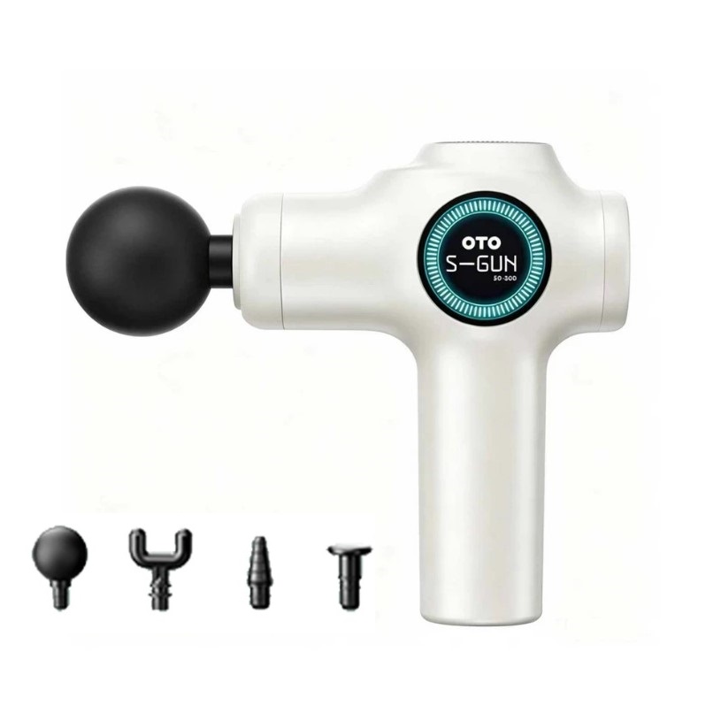 香港行貨 | OTO S-GUN 無線按摩槍 白色 SG-300/WH 1年保養